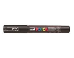Marcador Uni Posca PC-1M Perm., Preto