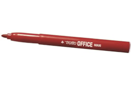 Marcador Tratto Office Maxi (P. grossa), Vermelho
