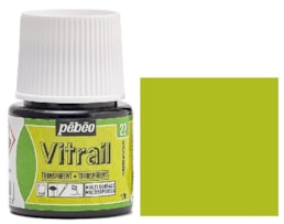 Tinta Pebeo Vitral Refª 8050-022, frs. 45ml, Verde Seco