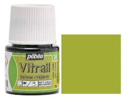 Tinta Pebeo Vitral Refª 8050-034, frs. 45ml, Verde Maça