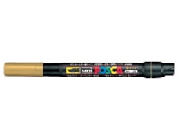 Marcador Uni Posca Pincel PCF-350, ouro