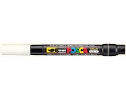 Marcador Uni Posca Pincel PCF-350, branca
