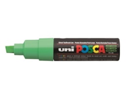 Marcador Uni Posca PC-8K Perm., traço  8mm, verde claro