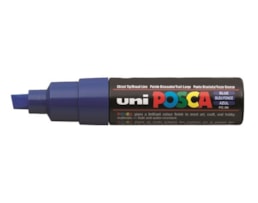 Marcador Uni Posca PC-8K Perm., traço  8mm, Azul