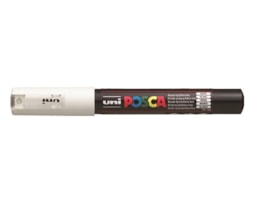Marcador Uni Posca PC-1M Perm., Branco