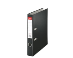 Pasta Esselte DIN A4 PVC/Papel L/E 624154, Preto