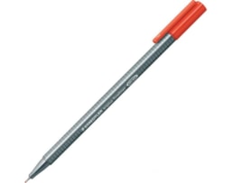 Marcador Staedtler Triplus Fineliner 334-2, vermelho