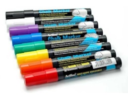 Marcador Artline t/ Giz refª EPW 4mm, Amarelo