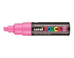 Marcador Uni Posca PC-8K Perm., traço  8mm, Rosa