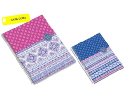 Caderno A5 Ambar Esp.C/Dura 120fls, Sugar, Quad.