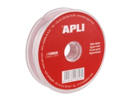Fio Nylon Pesca, Apli Refª 13808, 0.35mmX100 mts