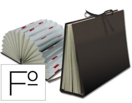 Pasta Classificadora c/ fole Lider FU02 A-Z/1-31, Preta