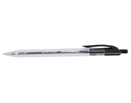 Esferográfica Click, Centropen Refª 2225, Preto