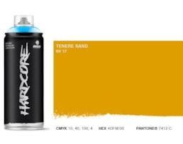 Tinta Spray MTN Hardcore, 400 ml, Areia Tenere