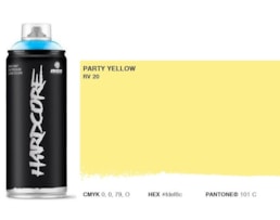 Tinta Spray MTN Hardcore, 400 ml, Amarelo Festa