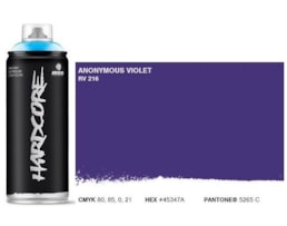 Tinta Spray MTN Hardcore, 400 ml, Violeta anonimo