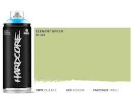 Tinta Spray MTN Hardcore, 400 ml, Verde elemento