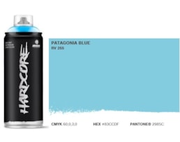 Tinta Spray MTN Hardcore, 400 ml, Azul patagónia