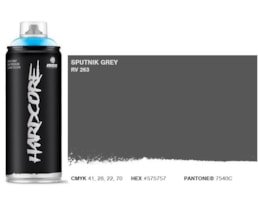 Tinta Spray MTN Hardcore, 400 ml, Cinza sputnik
