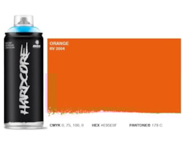 Tinta Spray MTN Hardcore, 400 ml, Laranja
