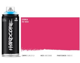 Tinta Spray MTN Hardcore, 400 ml, Erika