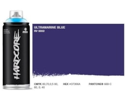 Tinta Spray MTN Hardcore, 400 ml, Azul ultramarino