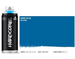 Tinta Spray MTN Hardcore, 400 ml, Azul escuro