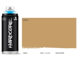 Tinta Spray MTN Hardcore, 400 ml, Ouro