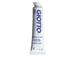 Guache Giotto, 12 ml, Ref. 3520 01 Cx. c/6 un., Branco