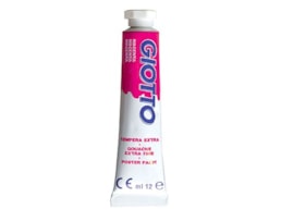 Guache Giotto, 12 ml, Ref. 3520 10 Cx. c/6 un., Magenta
