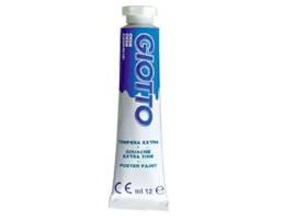 Guache Giotto, 12 ml, Ref. 3520 15 Cx. c/6 un., Cyan