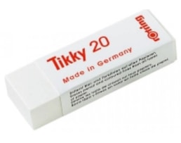Borrachas Rotring Tikky 20, branca