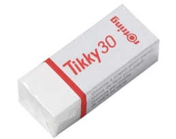 Borrachas Rotring Tikky 30, branca