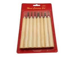 Goivas Talens, set c/ 8 peças