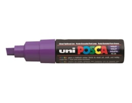 Marcador Uni Posca PC-8K Perm, traço  8mm, Violeta
