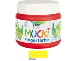 Digitintas MUCKI 150 ml, 02-Amarelo