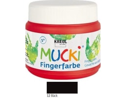 Digitintas MUCKI 150 ml, 12-Preto