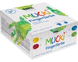 Digitintas MUCKI 150 ml, Set c/4 cores