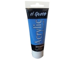 Acrilico EL GRECO, Tubo c/ 75ml, Azul Pálido