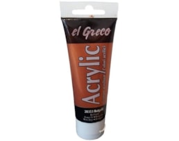 Acrilico EL GRECO, Tubo c/ 75ml Ouro Avermelhado
