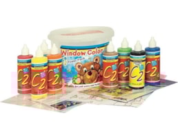 Caneta p/vidro HOBBY LINE C2 (Janelas) Set Power Pack 12