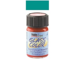 Tinta HOBBY LINE vitral, 20ml, base água, 12-Turquesa