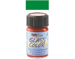 Tinta HOBBY LINE vitral, 20ml, base água, 15-Verde