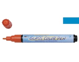 Marcador HOBBY LINE p/vidro, Azul Claro