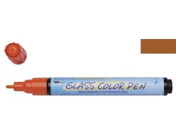 Marcador HOBBY LINE p/vidro, Castanho
