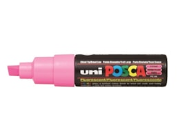 Marcador Uni Posca PC-8K Perm., traço  8mm, Rosa Fluor
