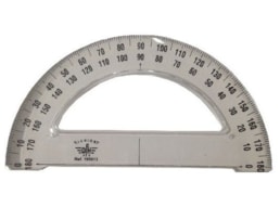 Transferidor DFH Cristal 180ºX13 cms,  Ref. 105013