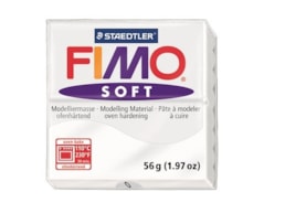 Massa Moldar Fimo Soft Refª8020-0 Branco