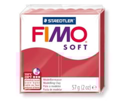 Massa Moldar Fimo Soft Refª8020-26 Vermelho