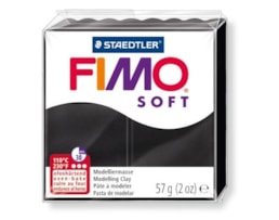 Massa Moldar Fimo Soft Refª8020-09 preto